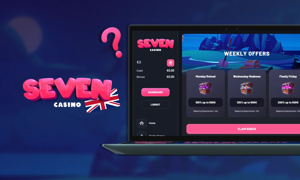 Choose what bonus woud you like to activate at Seven Casino