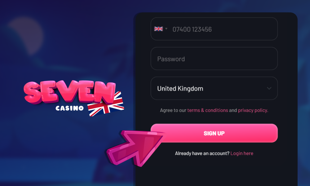 Finish the registration process