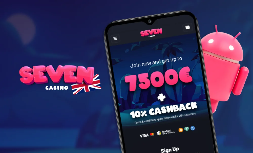 How do you install Android App - Seven Casino UK