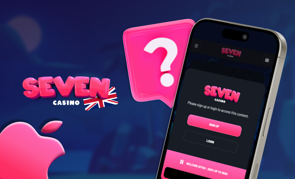 Requirements for iOS - Seven Casino UK