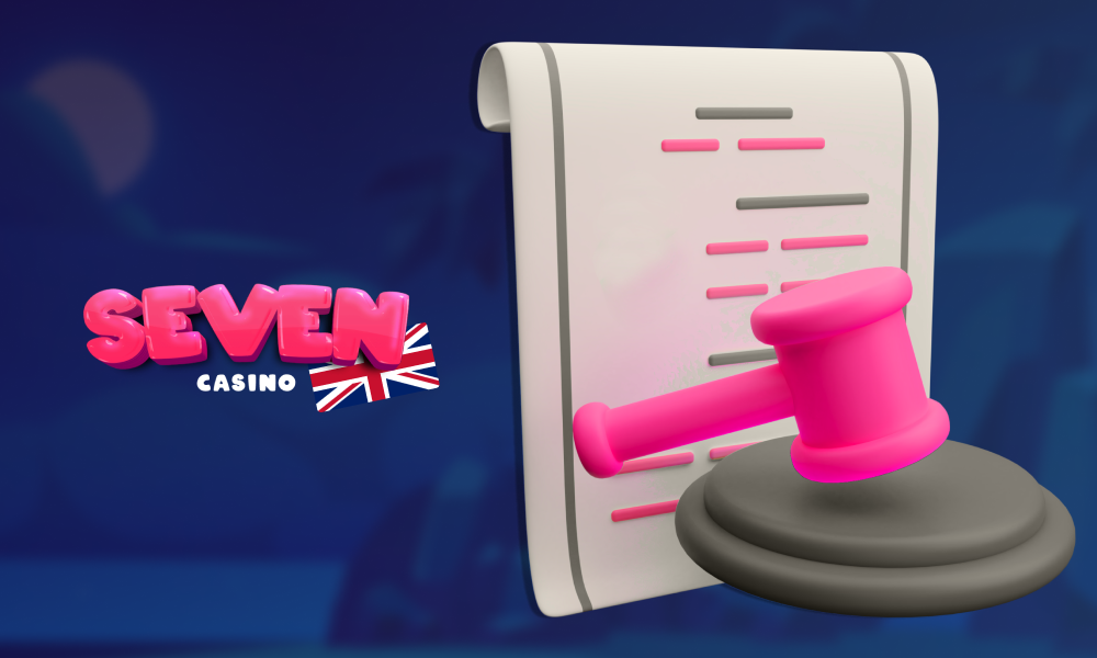 Before creating a profile at Seven Casino, players should read the terms and conditions