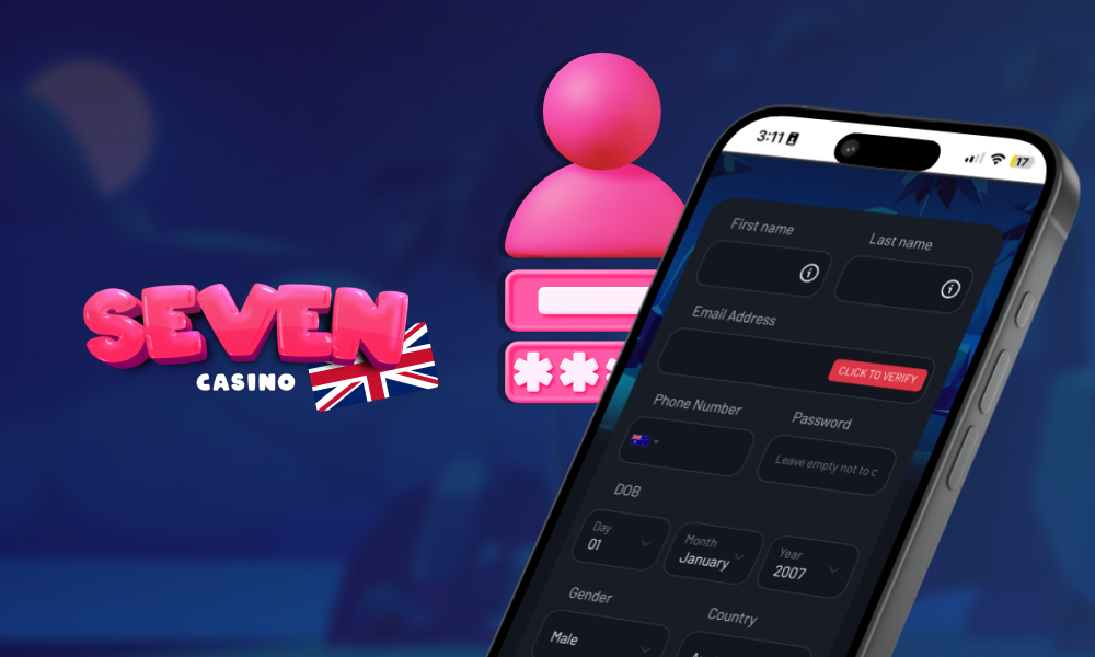 Read all the rules before creating an account at Seven Casino