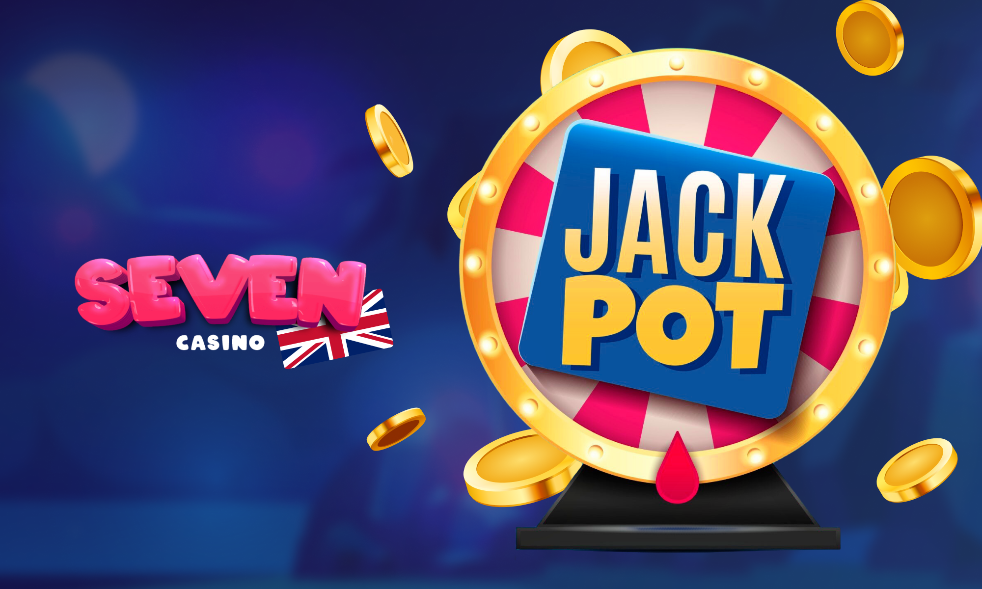 Jackpot games at Seven Casino