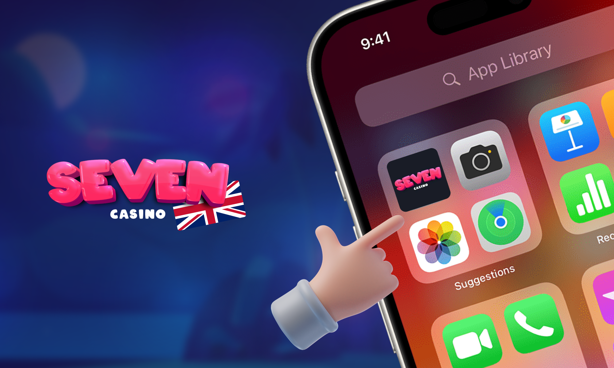 Seven Casino mobile app for Android and iOS