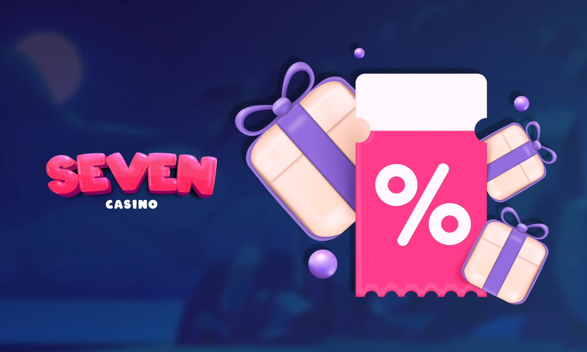 Promo codes available at Seven Casino in the UK