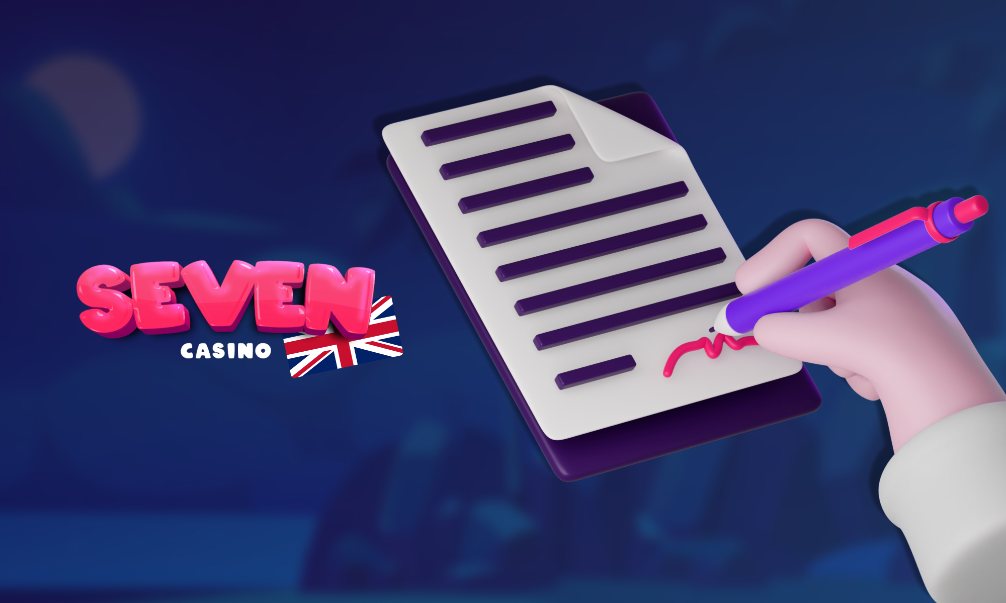 Terms of using bonuses at Seven Casino in the UK