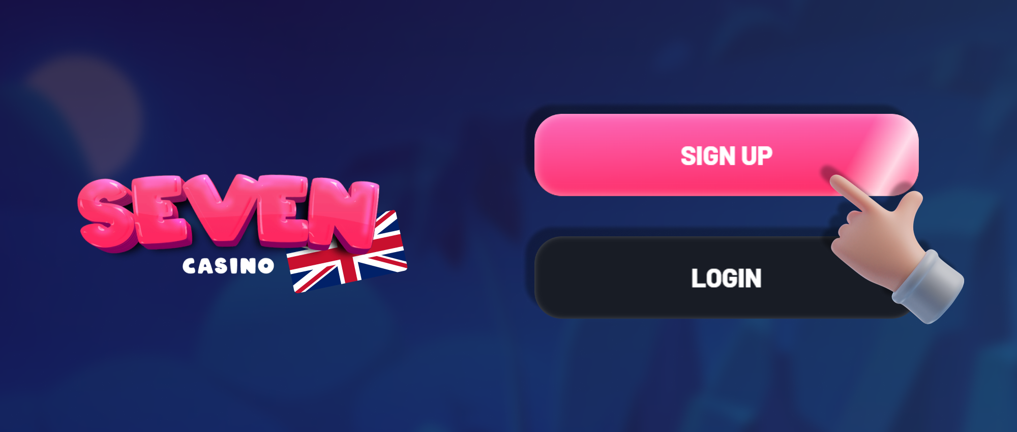Sign up to the Seven Casino in the UK to play slots