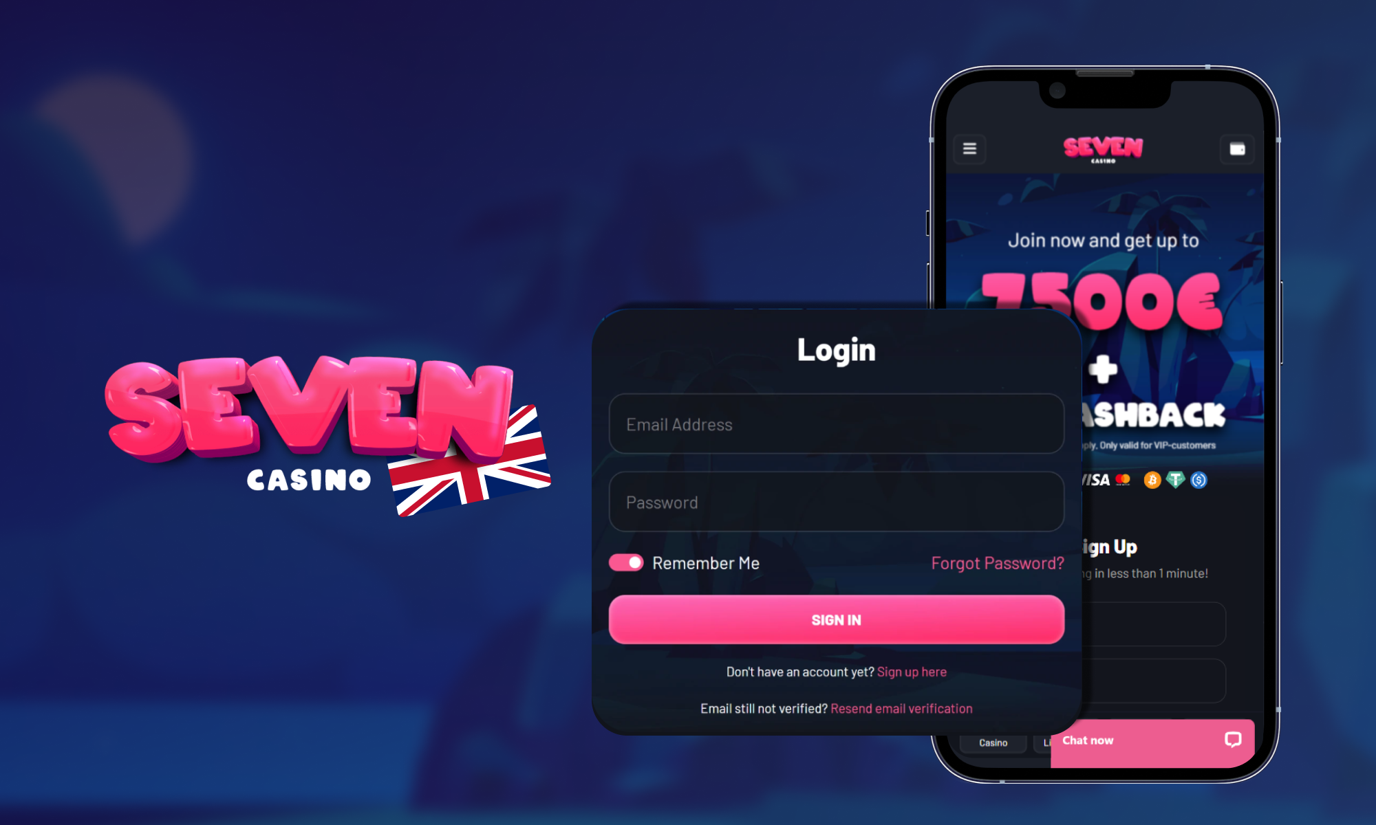Seven Casino in UK for players and bettors